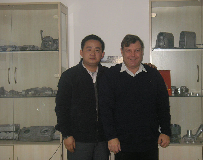 Photo taken with senior ROSLER engineers in Germany in 2006