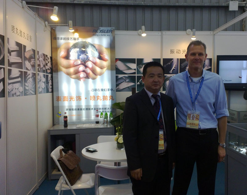 Photographed with ROSLER German CEO in 2008